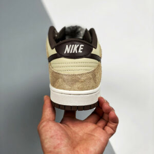 Nike Dunk Low Cheetah Beach Baroque Brown-Canvas-Sail For Sale