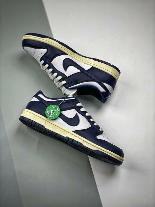 Nike Dunk Low White Midnight Navy DD1503-115 For Sale