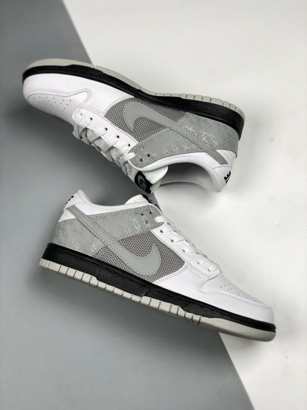 Nike Dunk Low White Neutral Grey-Black For Sale