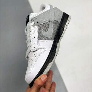 Nike Dunk Low White Neutral Grey-Black For Sale