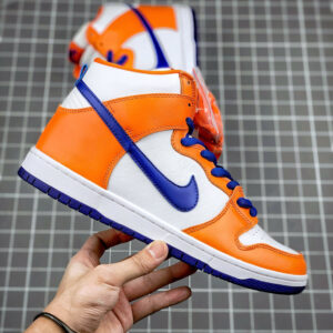 Nike SB Dunk High Danny Supa Safety Orange Hyper Blue-White For Sale