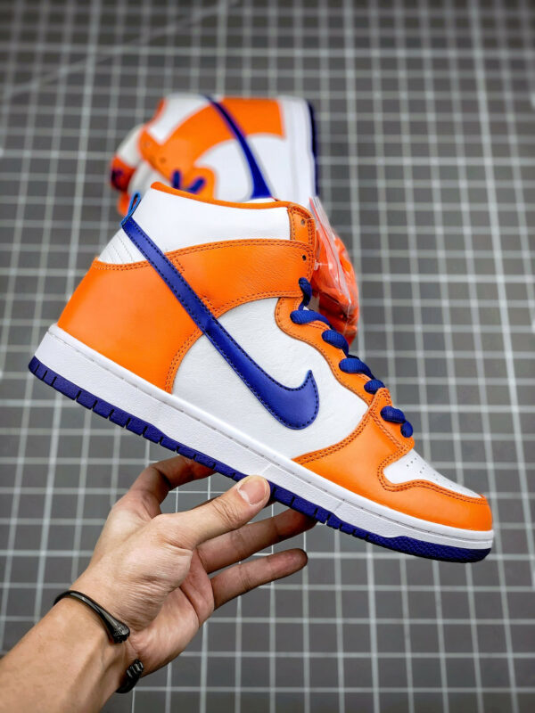 Nike SB Dunk High Danny Supa Safety Orange Hyper Blue-White For Sale