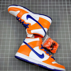 Nike SB Dunk High Danny Supa Safety Orange Hyper Blue-White For Sale