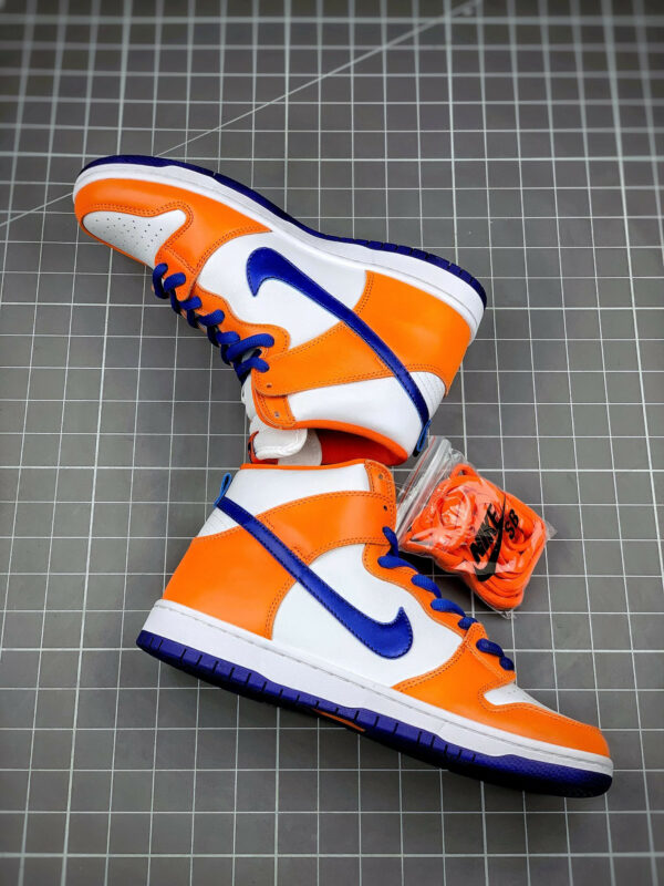 Nike SB Dunk High Danny Supa Safety Orange Hyper Blue-White For Sale