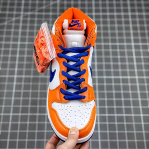 Nike SB Dunk High Danny Supa Safety Orange Hyper Blue-White For Sale