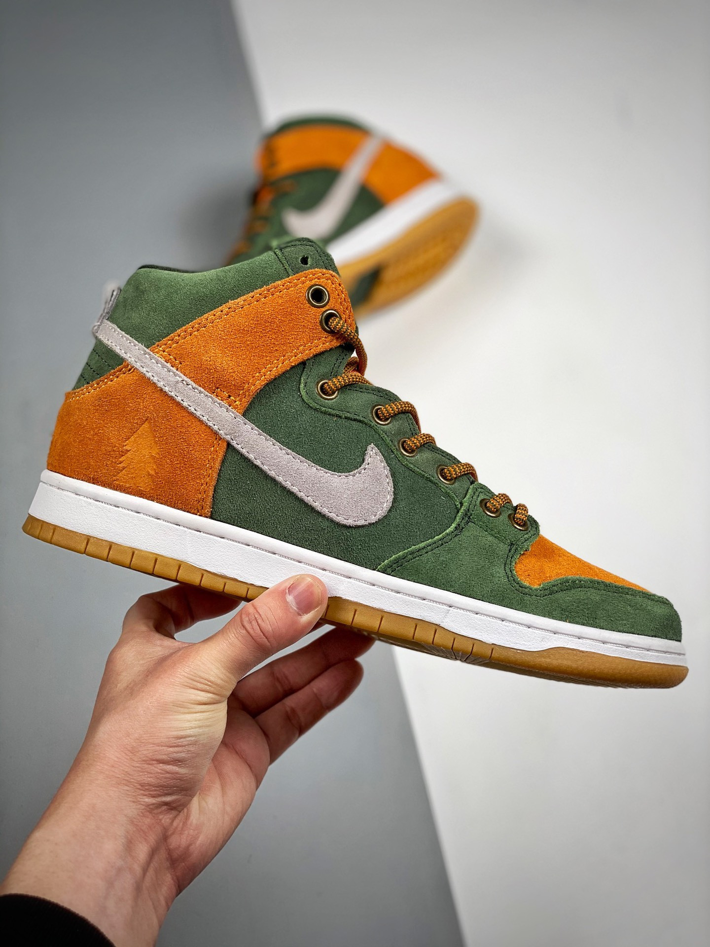 Nike SB Dunk High Homegrown Sequoia Ale Brown-Cool Grey For Sale