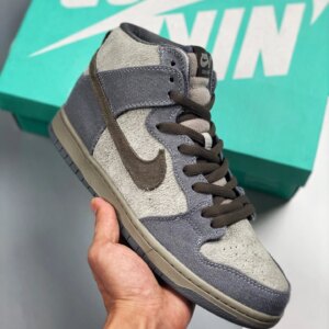 Nike SB Dunk High Tauntaun Medium Grey For Sale