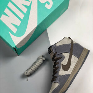 Nike SB Dunk High Tauntaun Medium Grey For Sale