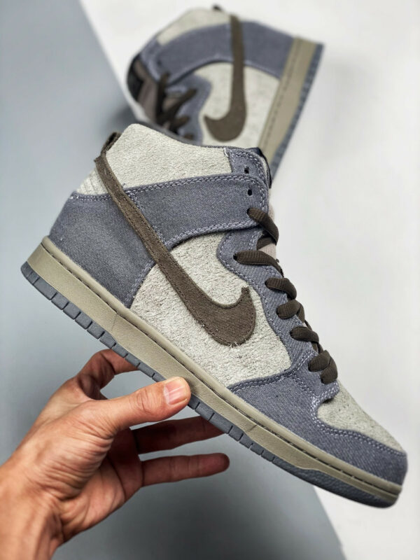 Nike SB Dunk High Tauntaun Medium Grey For Sale