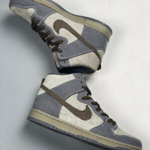 Nike SB Dunk High Tauntaun Medium Grey For Sale