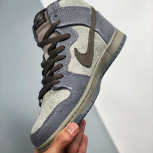 Nike SB Dunk High Tauntaun Medium Grey For Sale