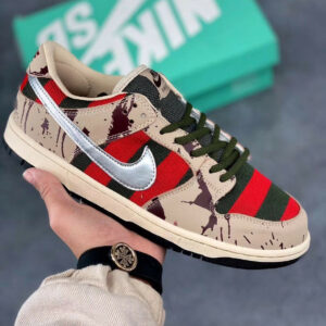 Nike SB Dunk Low Freddy Krueger Taupe Chrome For Sale