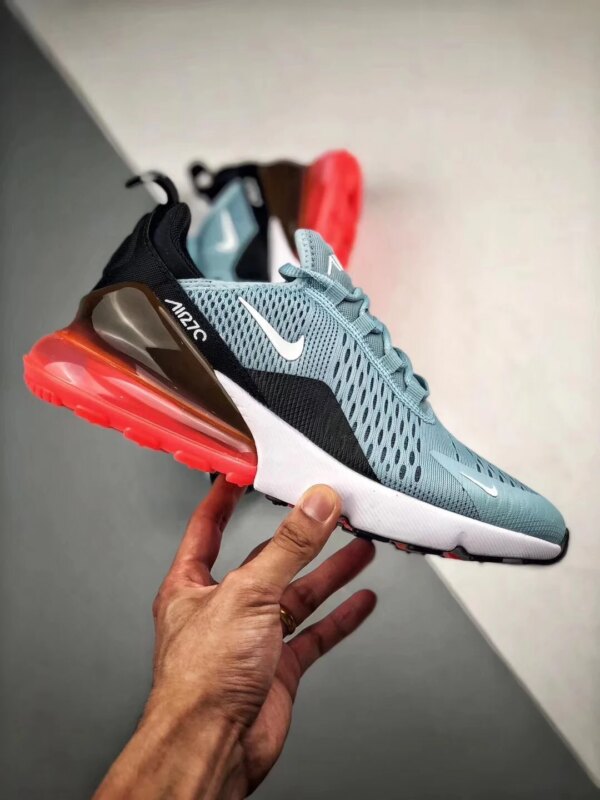 Nike Wmns Air Max 270 Ocean Bliss Black-Hot Punch For Sale