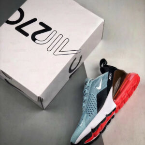 Nike Wmns Air Max 270 Ocean Bliss Black-Hot Punch For Sale