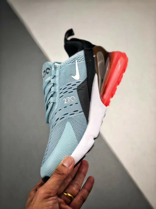 Nike Wmns Air Max 270 Ocean Bliss Black-Hot Punch For Sale