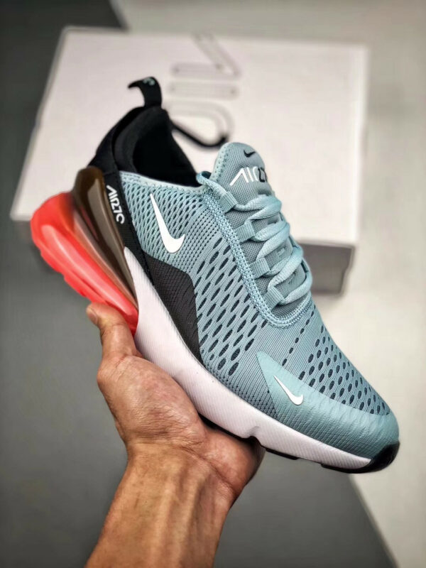 Nike Wmns Air Max 270 Ocean Bliss Black-Hot Punch For Sale