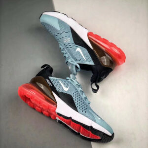 Nike Wmns Air Max 270 Ocean Bliss Black-Hot Punch For Sale