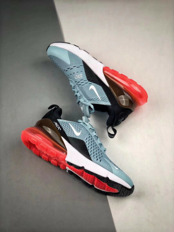 Nike Wmns Air Max 270 Ocean Bliss Black-Hot Punch For Sale