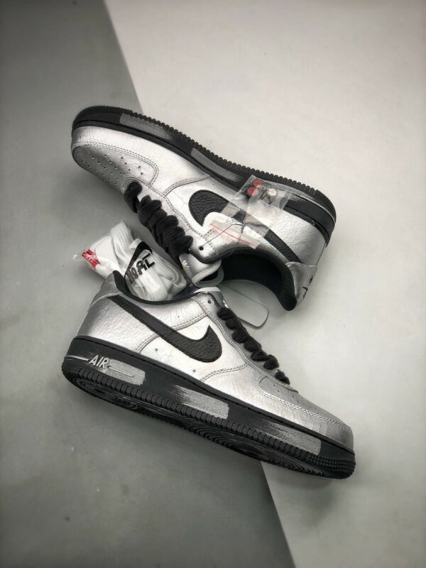 PEACEMINUSONE x Nike Air Force 1 Para-noise White Black-White