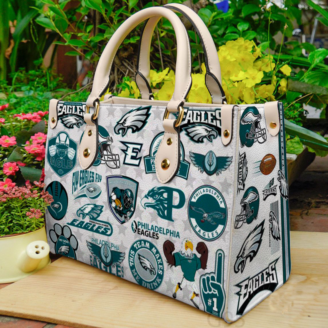 Philadelphia Eagles Women Leather Hand Bag