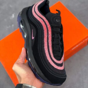 Swarovski x Nike Air Max 97 G NRG Black Oracle Pink For Sale