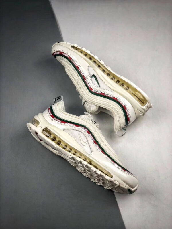 Undefeated x Nike Air Max 97 OG Sail White-Gorge Green-Speed Red On Sale