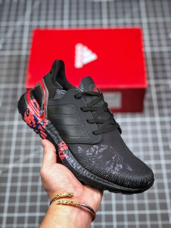 Adidas Ultra Boost 2020 CNY Black Red For Sale