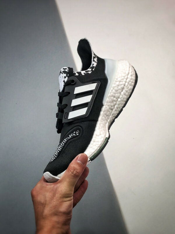 Adidas Ultra Boost 22 Core Black Cloud White Almost Lime For Sale