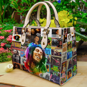 Bob Marley Lover Women Leather Hand Bag