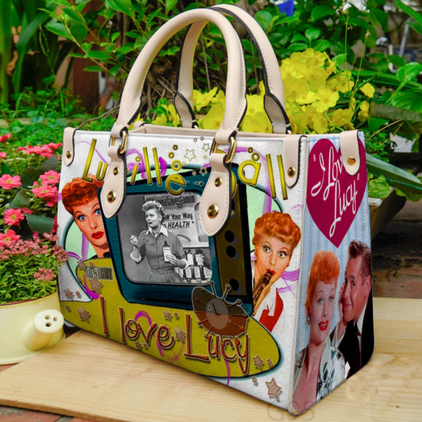 I Love Lucy Women Leather Hand Bag