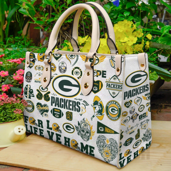 Green Bay Packers lover Women Leather Hand Bag