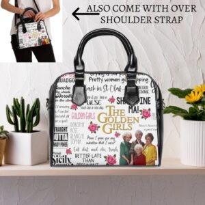 The Golden Girls Shoulder Women Leather Hand Bag