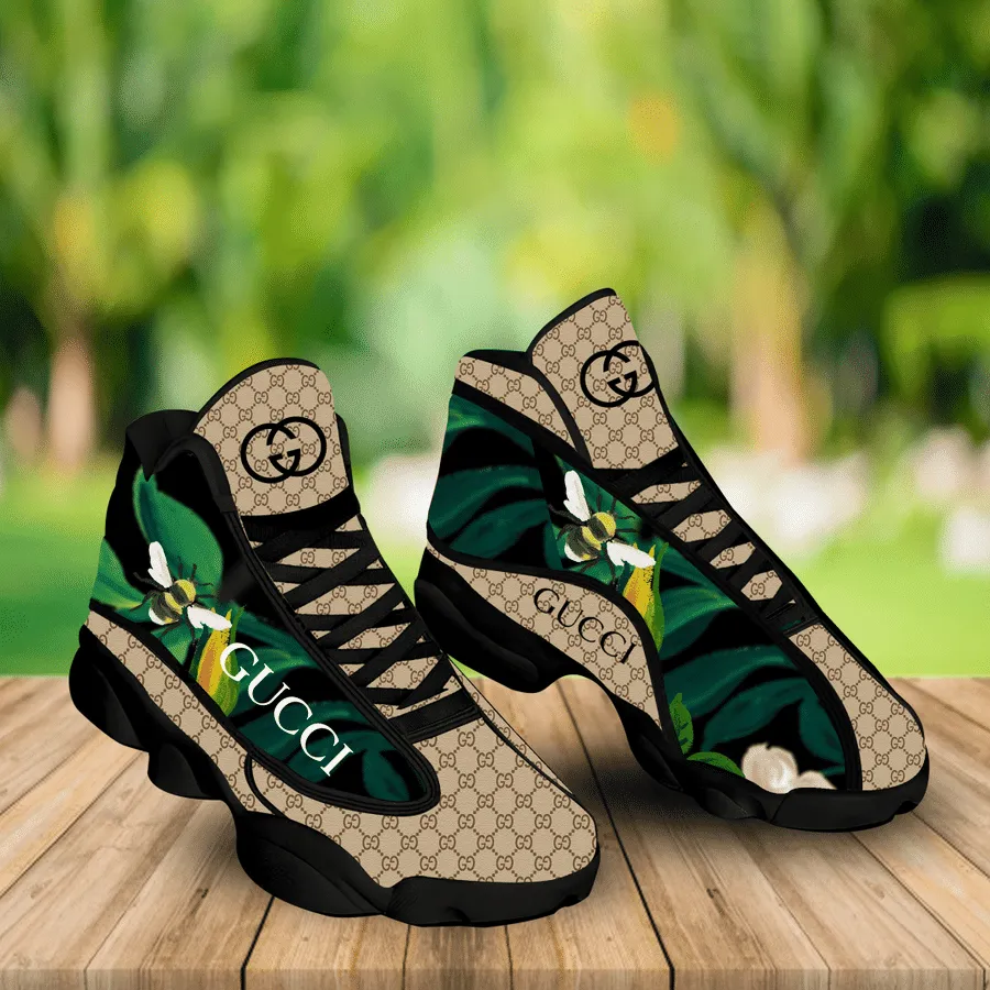 Gucci Bee Air Jordan 13 Luxury Shoes Fashion Sneakers Trending