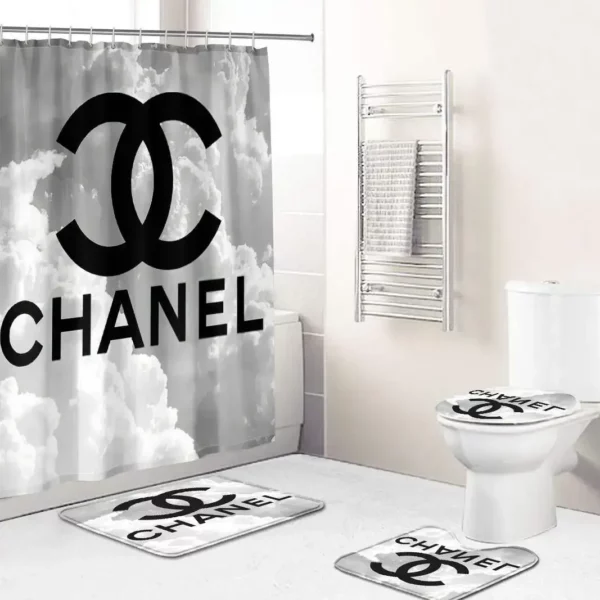 Chanel Bathroom Set Home Decor Luxury Fashion Brand Hypebeast Bath Mat