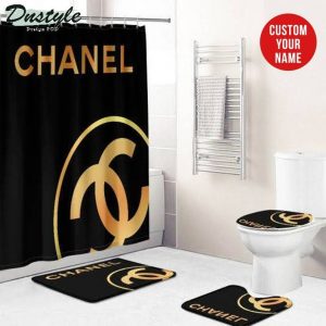 Chanel Bathroom Set Luxury Fashion Brand Home Decor Bath Mat Hypebeast