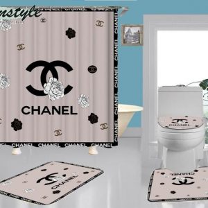 Chanel Bathroom Set Bath Mat Home Decor Hypebeast Luxury Fashion Brand