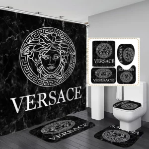 Versace Bathroom Set Home Decor Bath Mat Luxury Fashion Brand Hypebeast