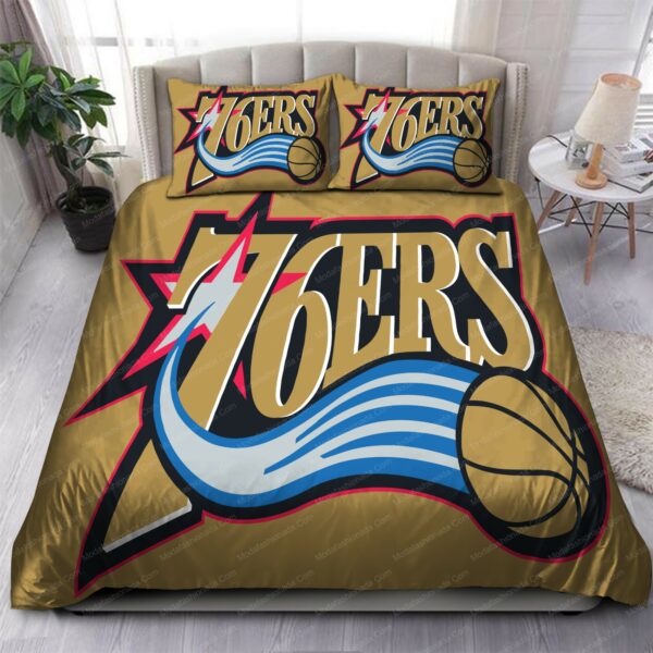 Nba Philadelphia 76Ers 1998-2009 110 Logo Type 1124 Bedding Sets Sporty Bedroom Home Decor