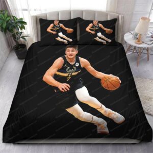 Grayson Allen Milwaukee Bucks Nba 74 Logo Type 1155 Bedding Sets Sporty Bedroom Home Decor