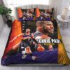 Chris Paul Phoenix Suns Nba 80 Logo Type 1159 Bedding Sets Sporty Bedroom Home Decor