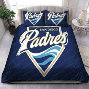 San Diego Padres Mlb 152 Logo Type 1313 Bedding Sets Sporty Bedroom Home Decor