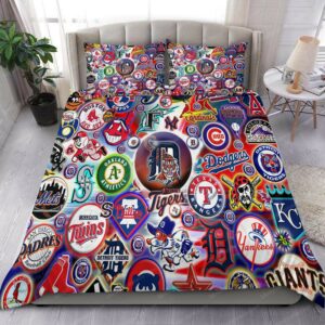 Mlb 02 Logo Type 1462 Bedding Sets Sporty Bedroom Home Decor