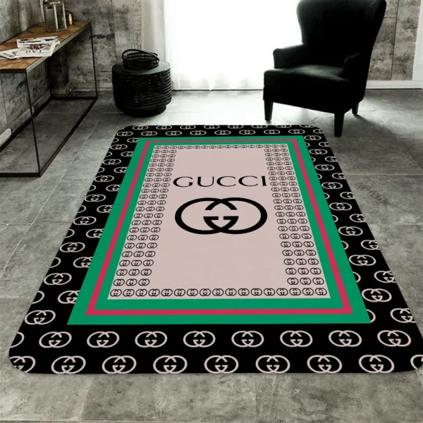 Gucci Luxury Fashion Brand Rug Door Mat Area Carpet Home Decor