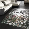 Dior Luxury Fashion Brand Rug Area Carpet Home Decor Door Mat