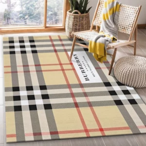 Burberry Hot Luxury Fashion Brand Rug Home Decor Door Mat Area Carpet