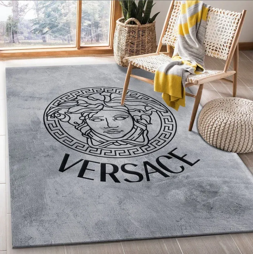 Versace Luxury Fashion Brand Rug Door Mat Area Carpet Home Decor