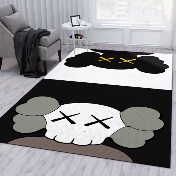 Kaws Luxury Fashion Brand Rug Door Mat Area Carpet Home Decor