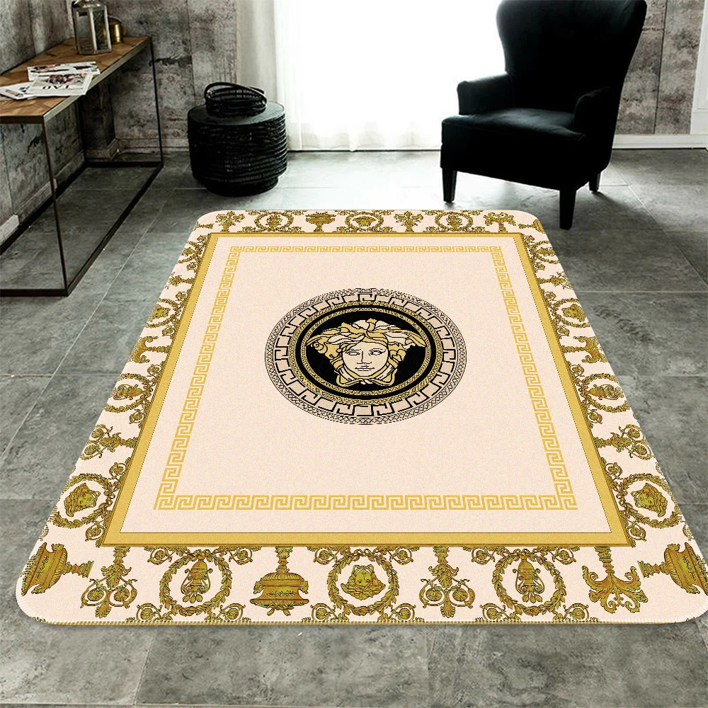 Versace Luxury Fashion Brand Rug Area Carpet Home Decor Door Mat