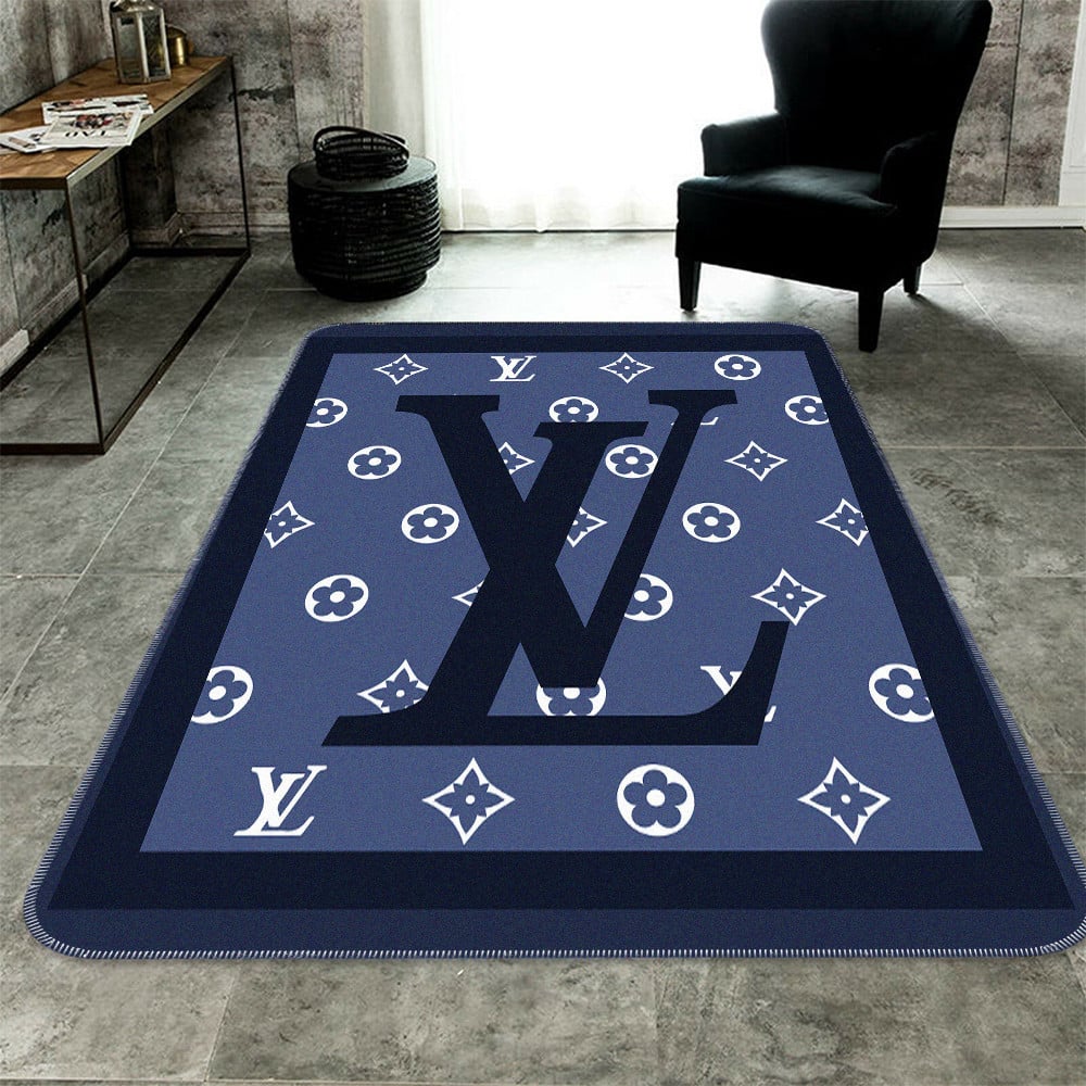 Louis Vuitton Luxury Fashion Brand Rug Door Mat Home Decor Area Carpet