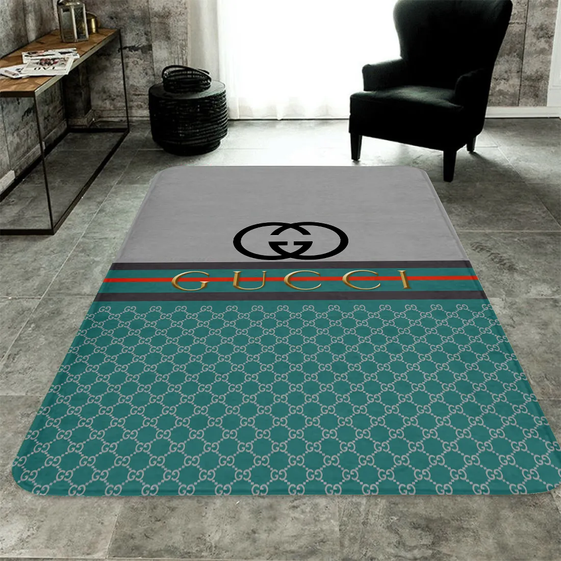 Gucci Luxury Fashion Brand Rug Area Carpet Door Mat Home Decor